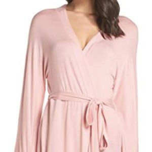 Honeydew Pink Short Robe